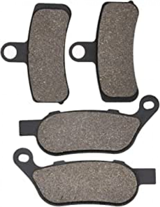 FR Brake Pads for Harley Wide Super Glide Street Bob Softail Blackline