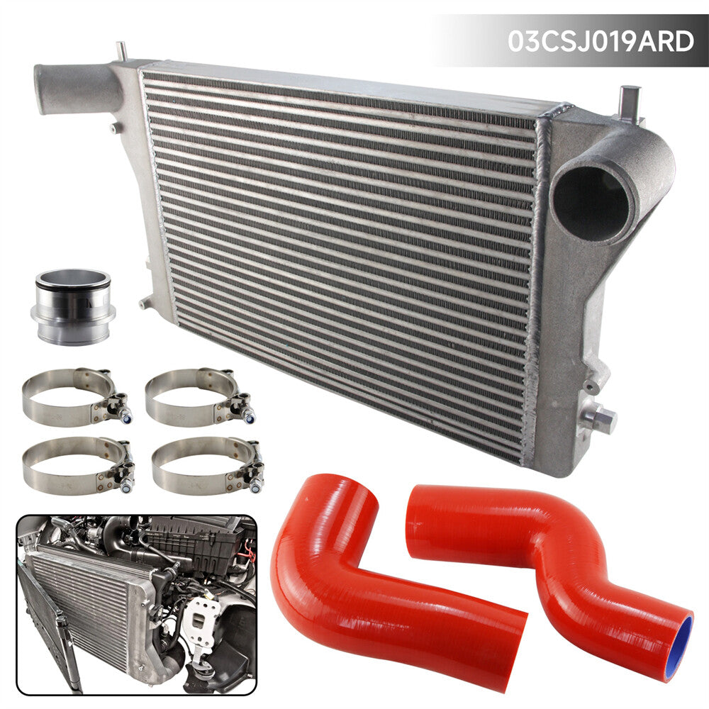 FMIC Intercooler Kit for VW for Golf GTI 06-10 2.0T MK5 MK6 A3/S3 (VERSION 2) Red