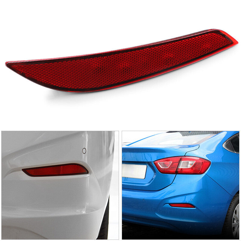 Rear Bumper Reflector for Chevy for Cruze 2016 2017 2018 2019 Right Passenger Side