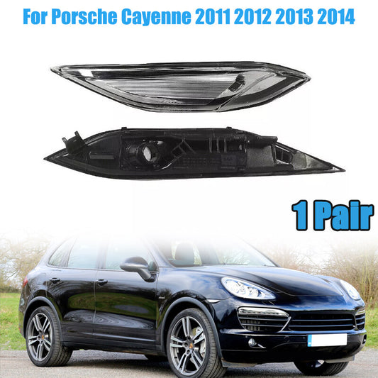 Left+Right Clear Indicator Lamp Side Marker Light for Porsche for Cayenne 2011-2014