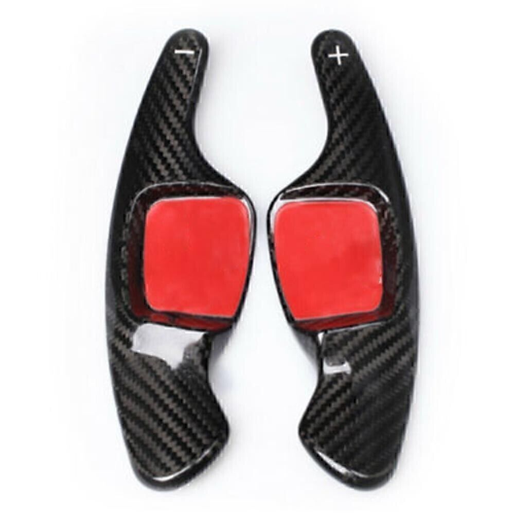 Carbon Fiber Steering Wheel Shift Paddle Fit for VW for Tiguan for Golf 7 MK7 for Passat B8 BLK