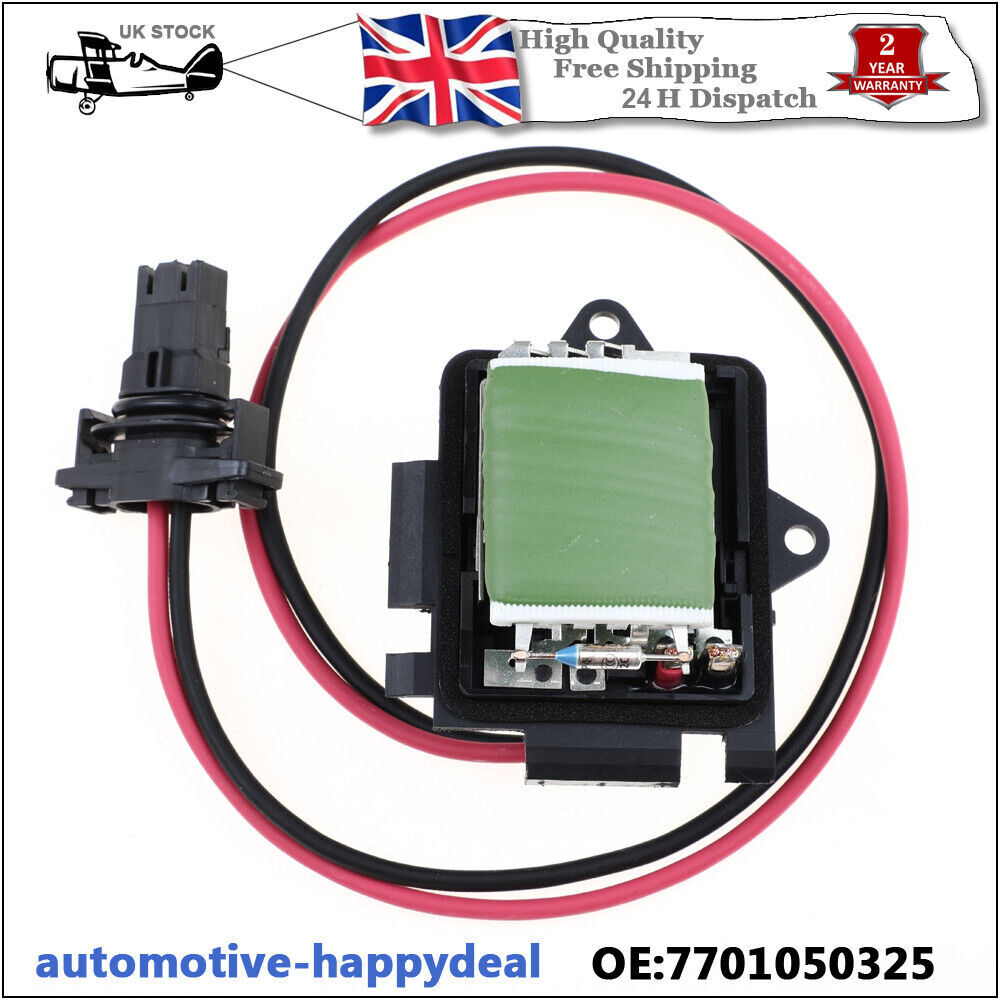 for Vauxhall Vivaro for Renault Trafic for Opel Vivaro 01-14 Heater Blower Fan Resistor