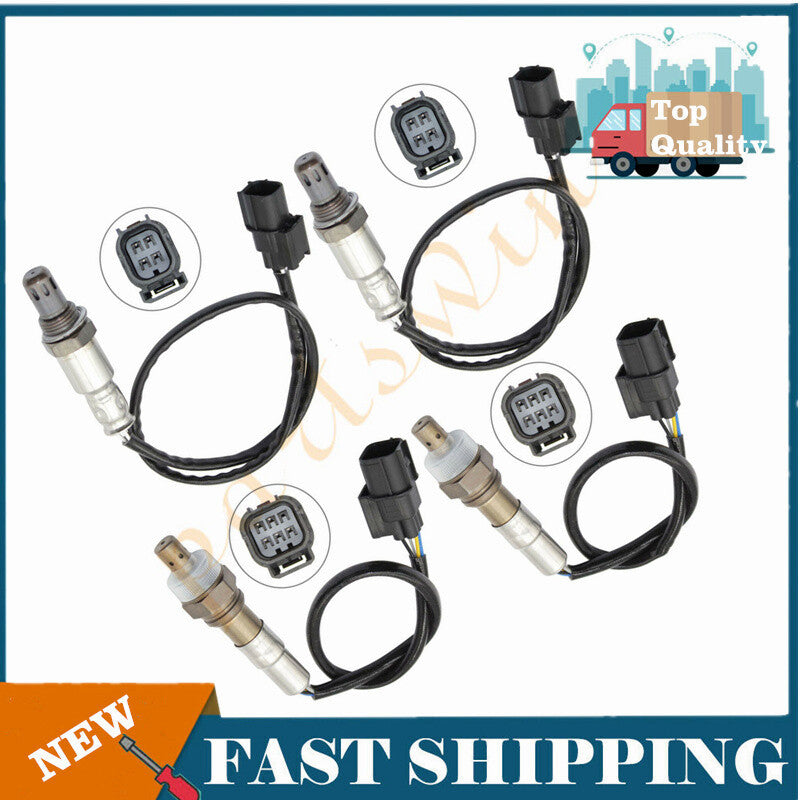Four upstream and downstream oxygen sensors are compatible with 2009-2011 for Honda Pilot Ridgeline 3.5L.