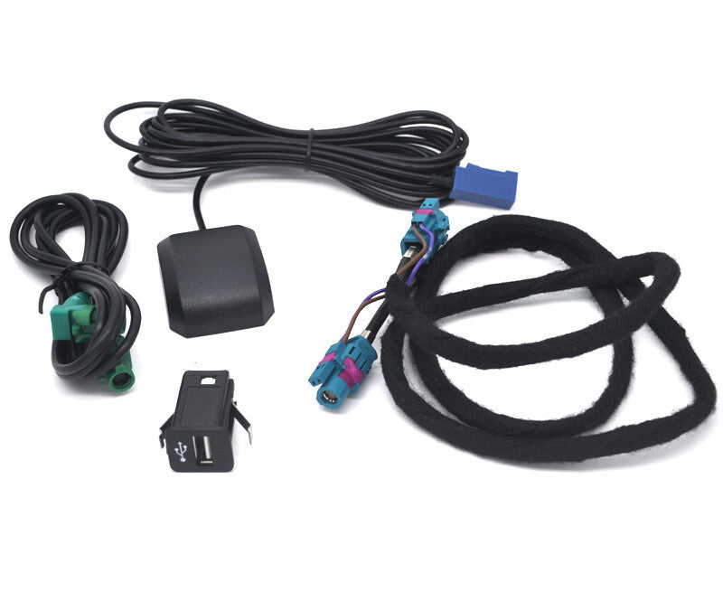 for BMW NBT EVO F30 F20 Navigation RETROFIT HSD CABLE Monitor USB GPS antenna