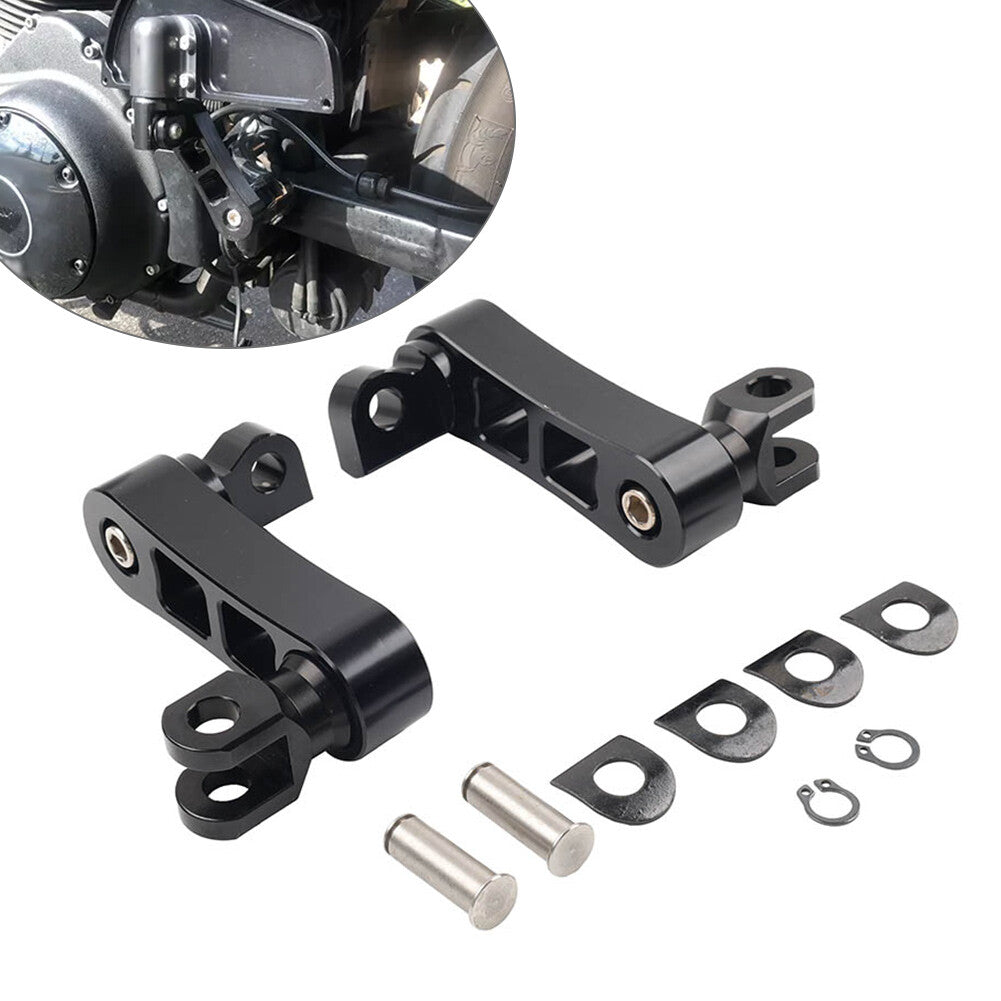 Foot Peg Mount Extensions for Harley Sportster XL883 XL1200 Softail Dyna Touring