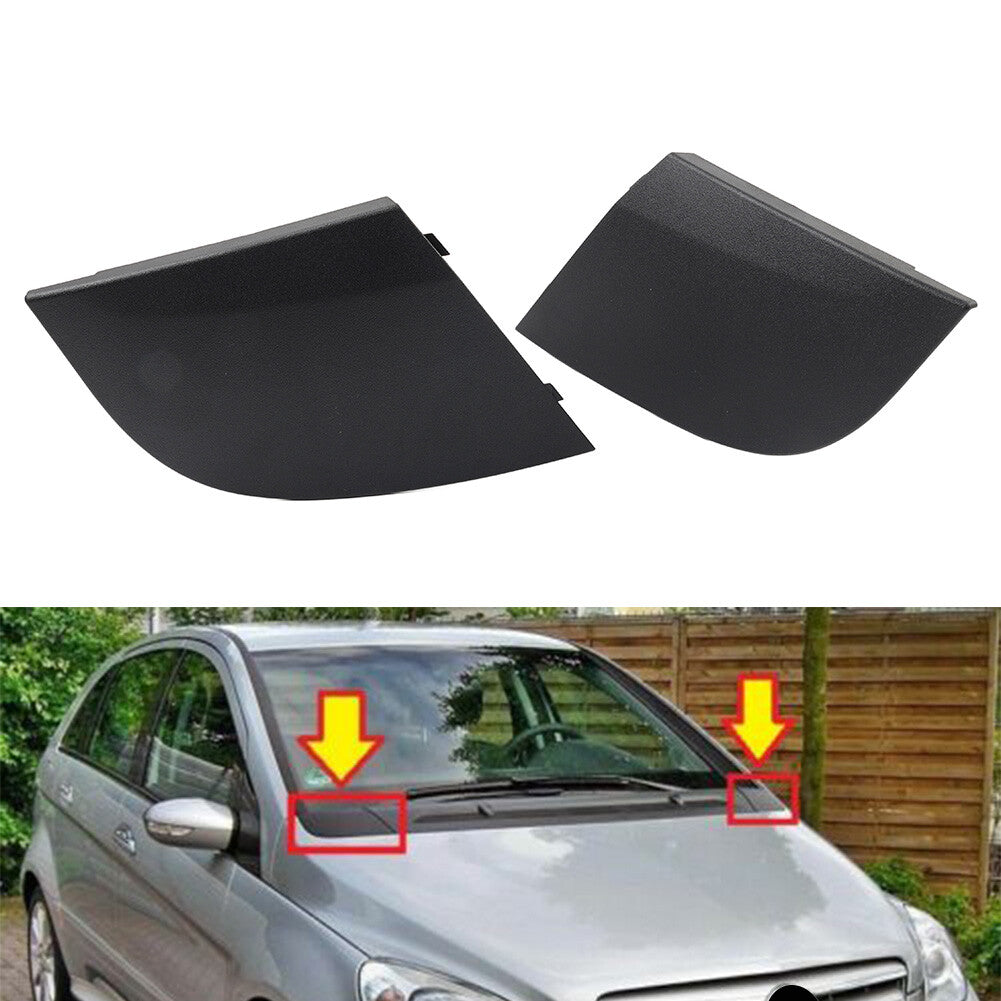 2pcs Car Front Windshield Water Drain Cover Fit for Mercedes Benz B CLASS W245