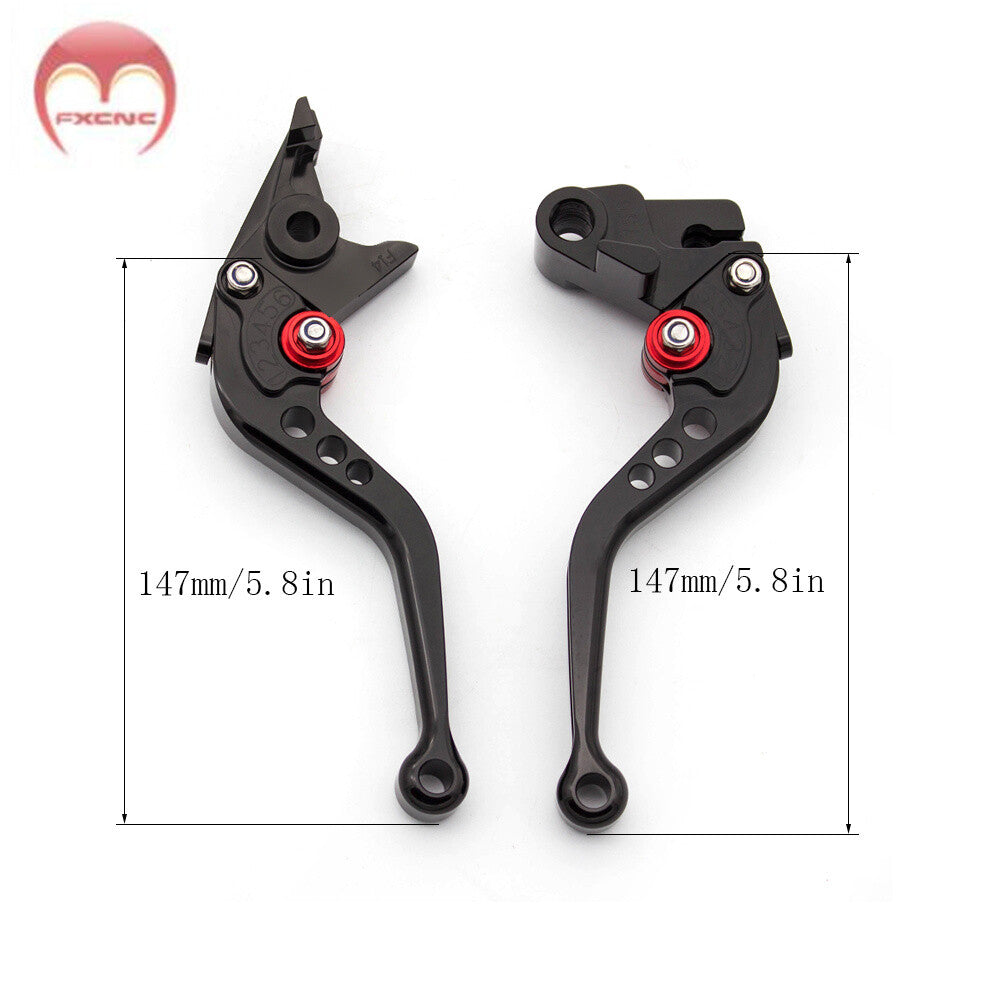 CNC brake clutch lever suitable for Honda VFR1200/F 2010-2011 2012 2013 2014 models, adjustable.
