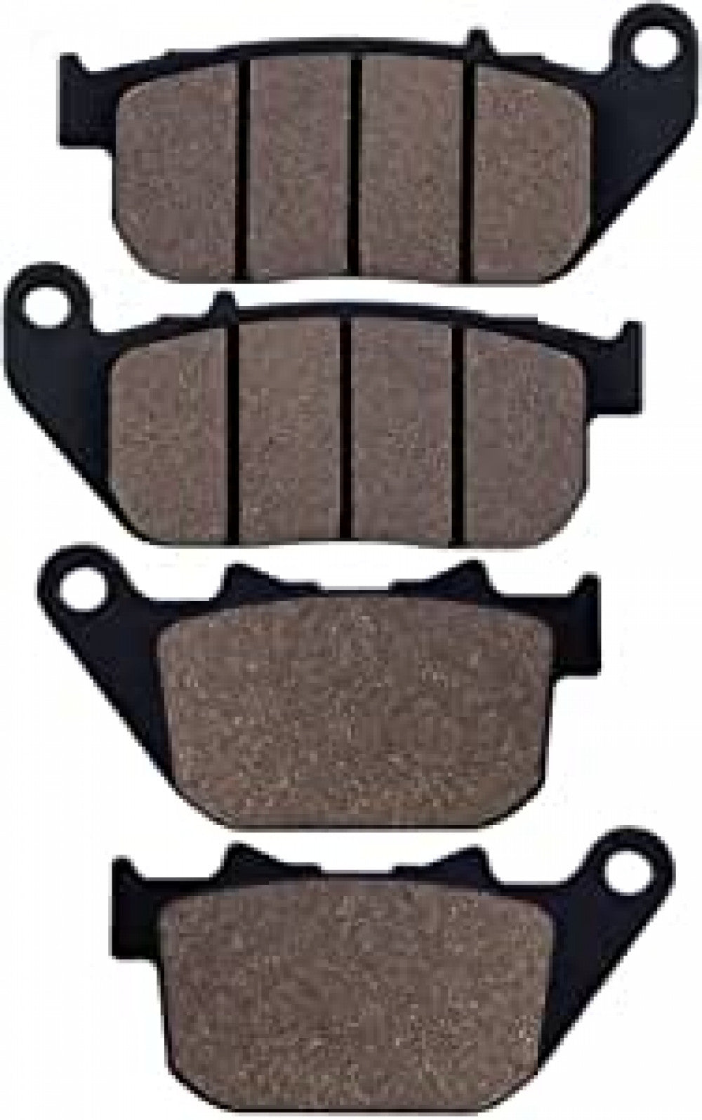 Front Rear Brake Pads for Harley XL 883 L N R Iron  XL1200 C T V X 14-21