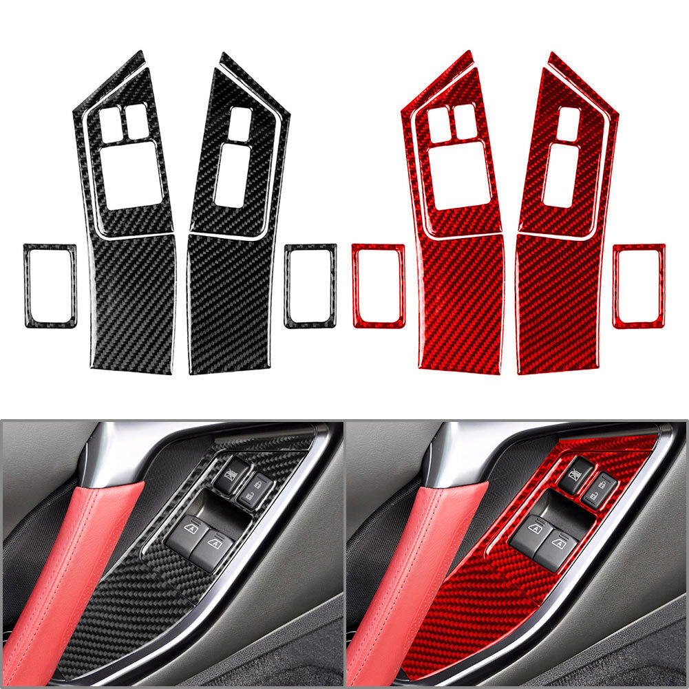 LHD Interior Door Window Lift Switch Button Panel Cover Trim FIT for Nissan GTR R35