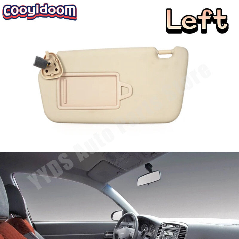 LH for Hyundai Accent 2006-2010 85220-0W110-J9 Interior Sun Visor Sun Shield