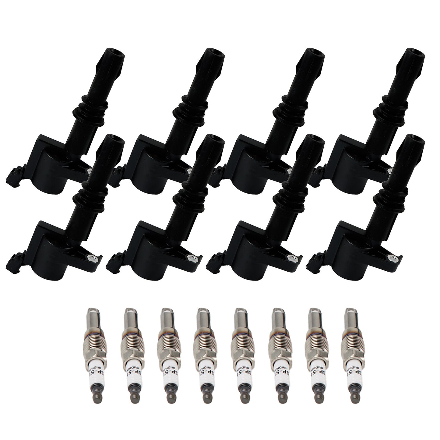 8Pcs Ignition Coil  Iridium Spark Plug Kit For 2005-2008 for Ford for Mustang V8 4.6L