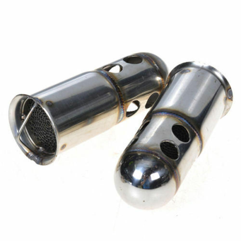Universal 4.96in Stainless Motorcycle Exhaust DB Killer Silencer Muffler Baffle