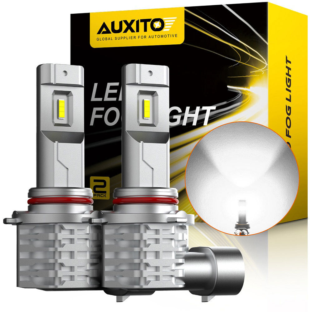 HB3 9005 LED Daytime Fog Lights/Driving Lights 8000LM High and Low Beams 6000K White Bulb B