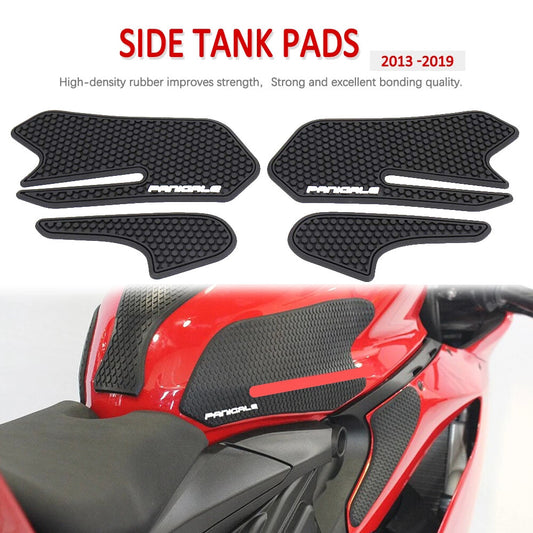for Ducati PANIGALE 899 959 1199 1299 Tank Pads Fuel Tank Grip Pad Knee Traction