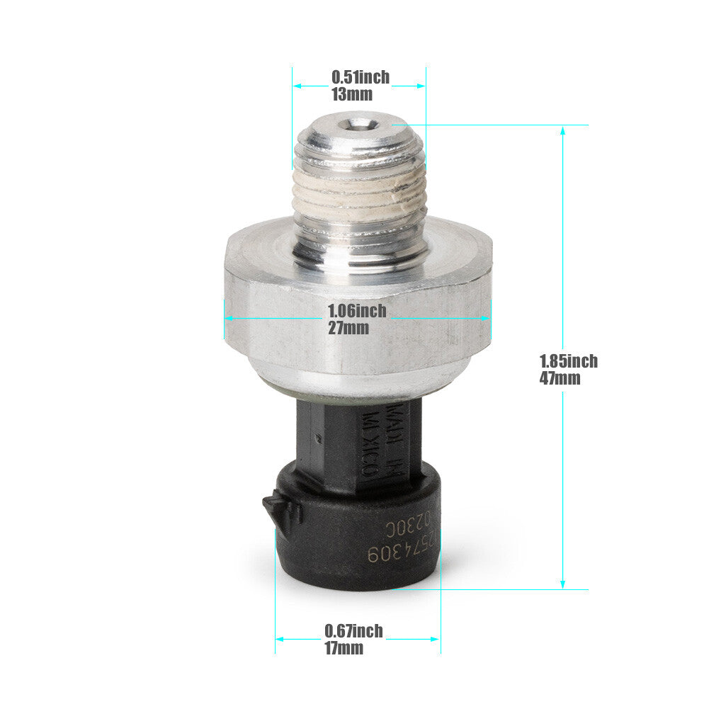 One engine oil pressure sensor, 12574309, is suitable for the for GMC for Sierra for Yukon 4.3L (model 213-1543-).