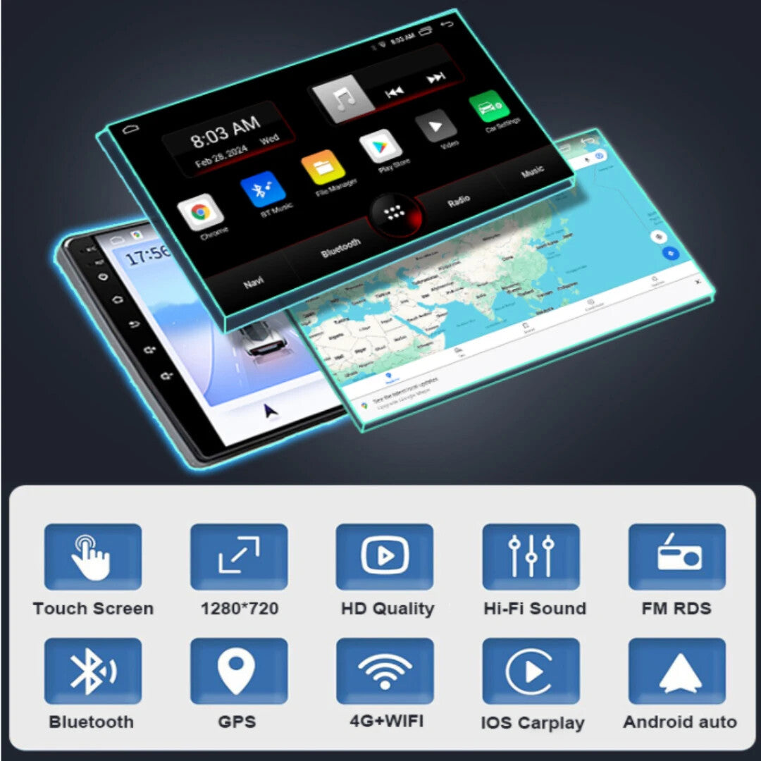 for KIA K2 RIO 4 2017-2019 Android CarPlay Car Radio GPS Multimedia Video Player