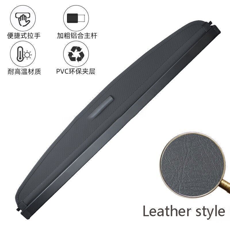 for Chevrolet Trax 2023-2024 Black Retractable Trunk Cargo Luggage Shield Cover