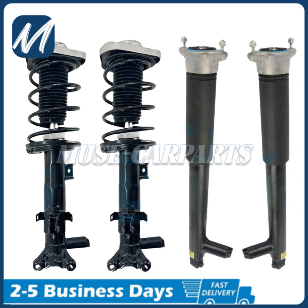 Two-piece rear shock absorber strut assembly suitable for BMW F10, F11, F12, F13, F18, 528i, 535i, 550i, 650i