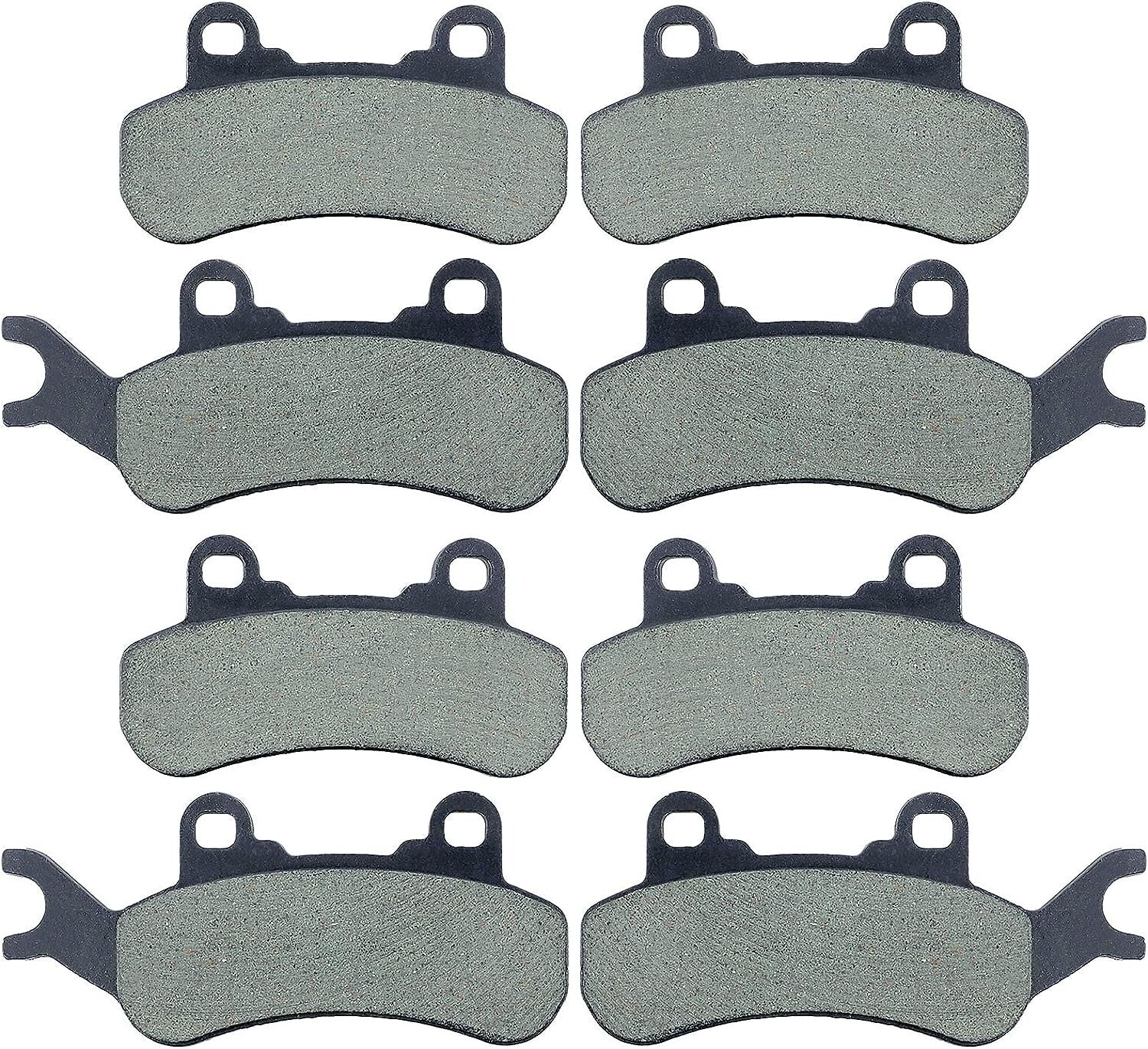 Front and Rear Brake Pads for CDefender Max HD8 4x4 /Maverick 2017-2019 X3 4x4,