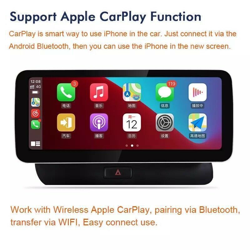 Android 8+128 Car Multimedia Player Stereo for Audi Q5 GPS Radio Monitor MMI MMI