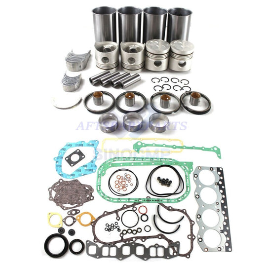 Engine Rebuild Kit for Isuzu C240PKG C240PKJ C240 KOMATSU H25 TCM Forklift 4RING