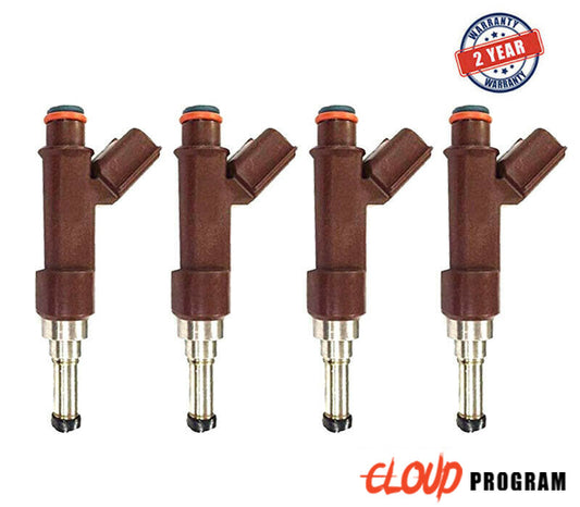 4PCS Fuel Injector Nozzle 23250-47030 for Toyota - for Lexus NSP120 1NRFE 1.3L