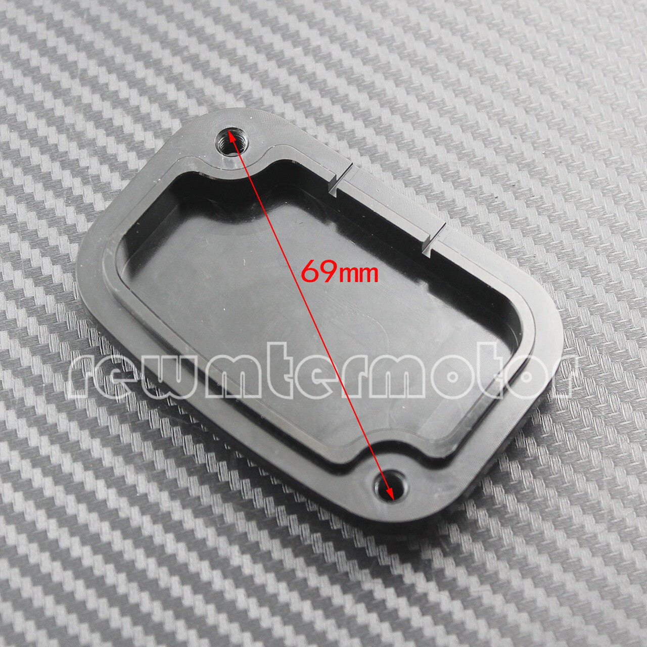 Left Black Brake Master Front Cylinder Cover Fit for Harley Touring CVO VRSCD