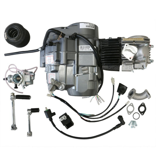 for Lifan 140cc engine motor suitable for Honda CT70, XR70, CRF50, ATC70, Taodao SSR 125 Pit bicycles.