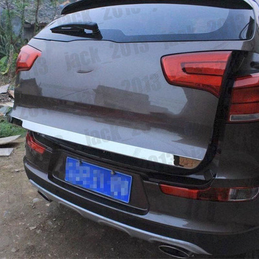 STAINLESS REAR TRUNK TAIL GATE DOOR LID COVER TRIM for Kia Sportage R 2011-2016