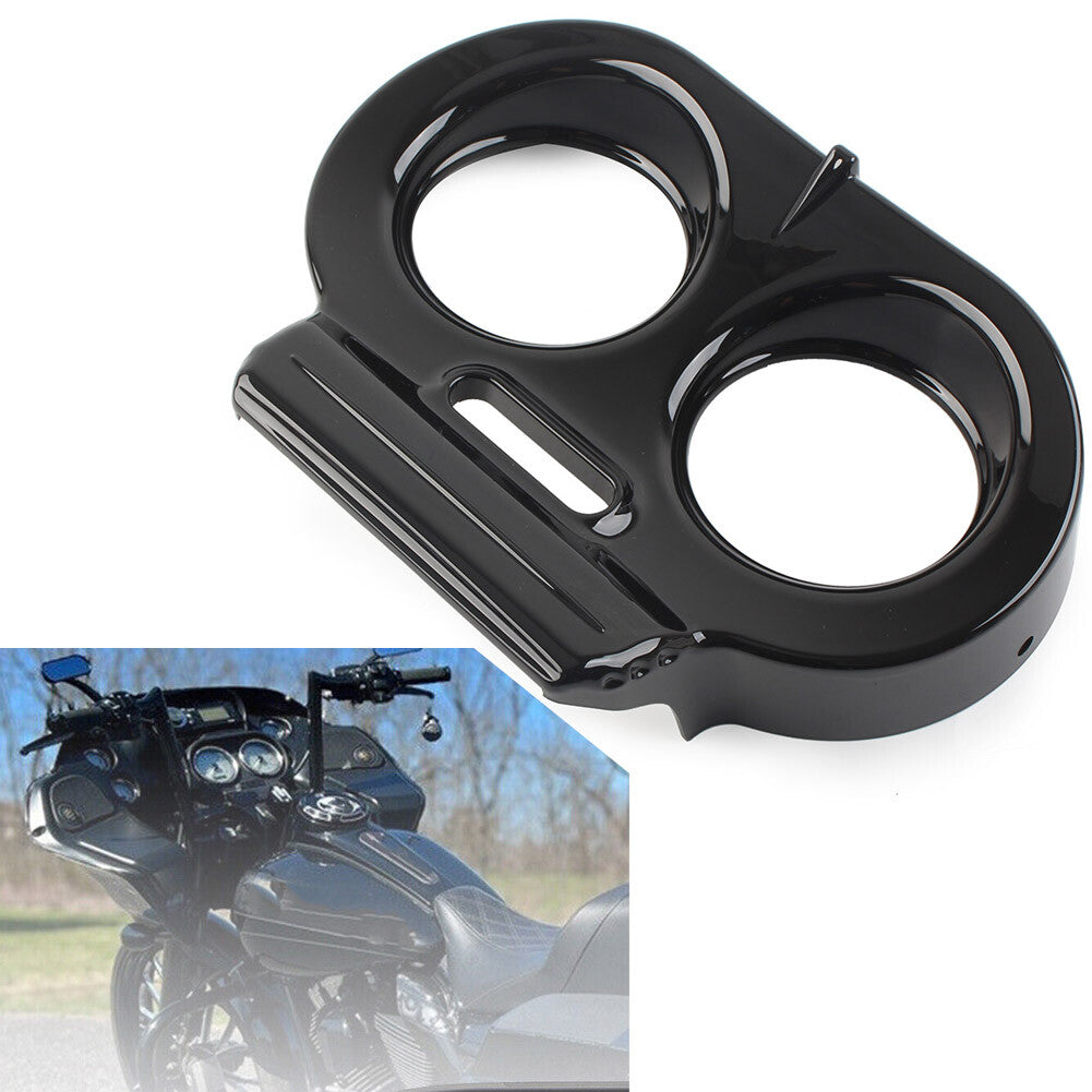 Motorcycle Gauge Cover Nacelle Housing Fairing for Harley Road Glide FLTRX