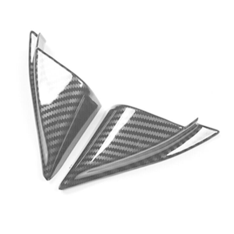 Fit for Mazda CX-5 2017-2021 Carbon Fiber Car Front Triangle A Pillar Cover Trim