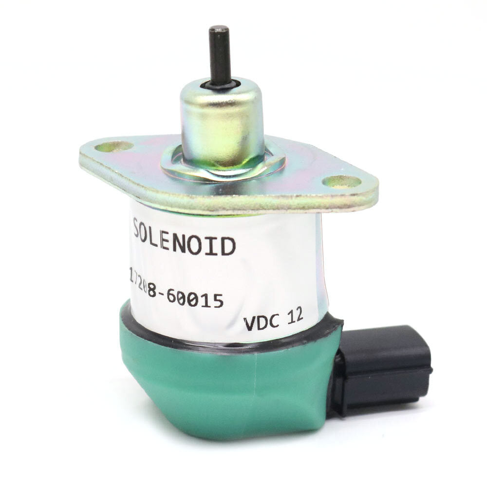 Fuel shut-off solenoid valve suitable for Kubota V1505, V1305, D1105, D1005, D905 17208-60016