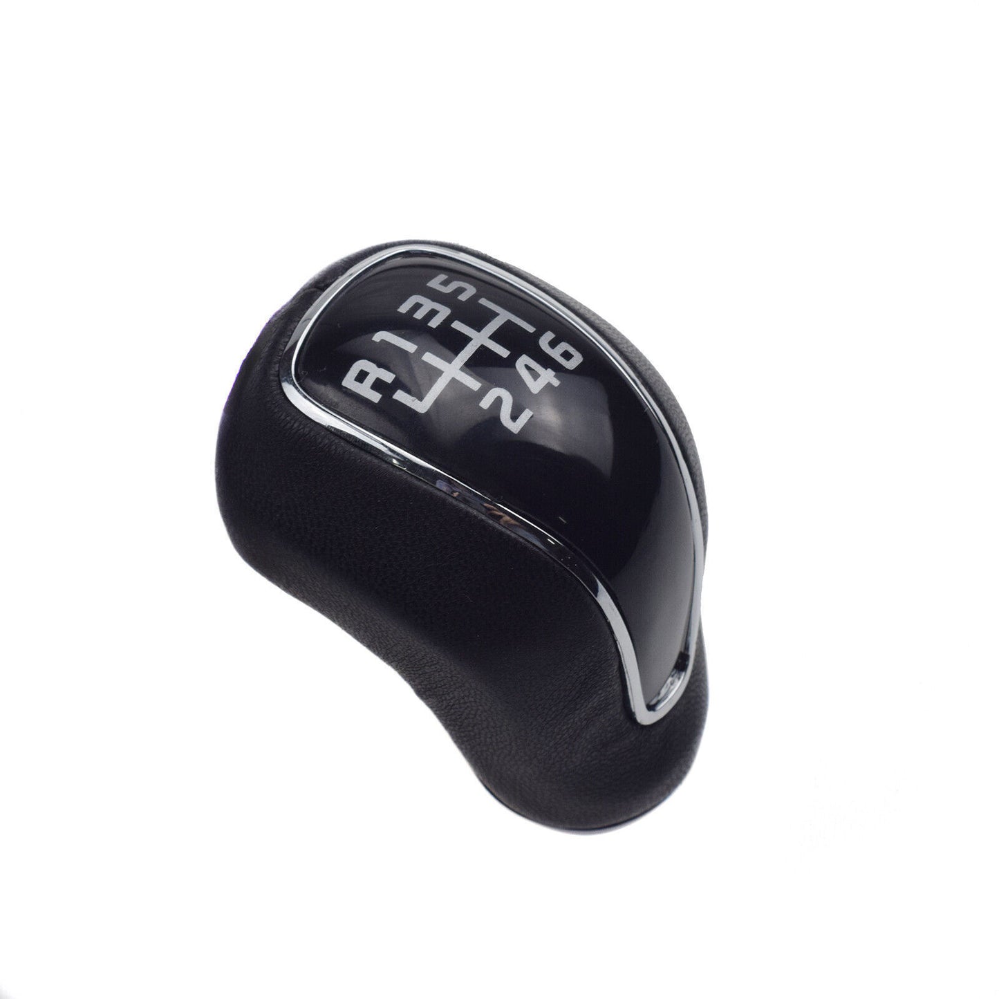 for KIA Forte5 for Hyundai IX25 6-Speed Gear Shift Knob Lever Leather 43711A2300D3B