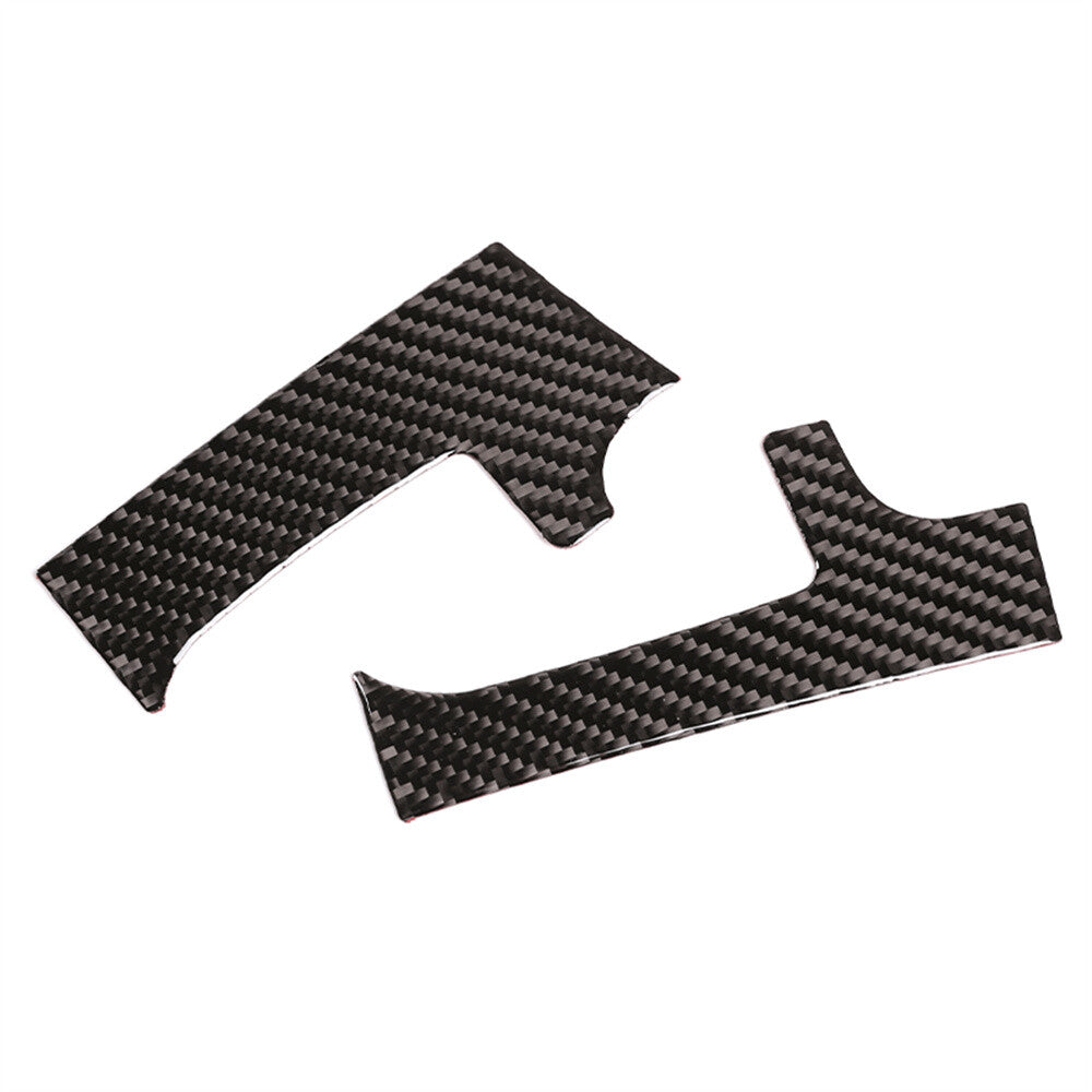 Carbon Fiber Dashboard Air Vent Outlet Panel Cover Fit for T@yota Tundr@ 2014-21