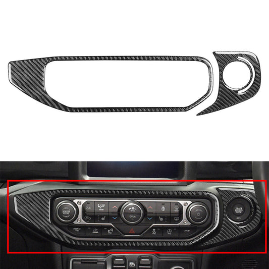AC Climate Control Cover Trim FIT for Jeep for Wrangler JL JLU 4XE Gladiator