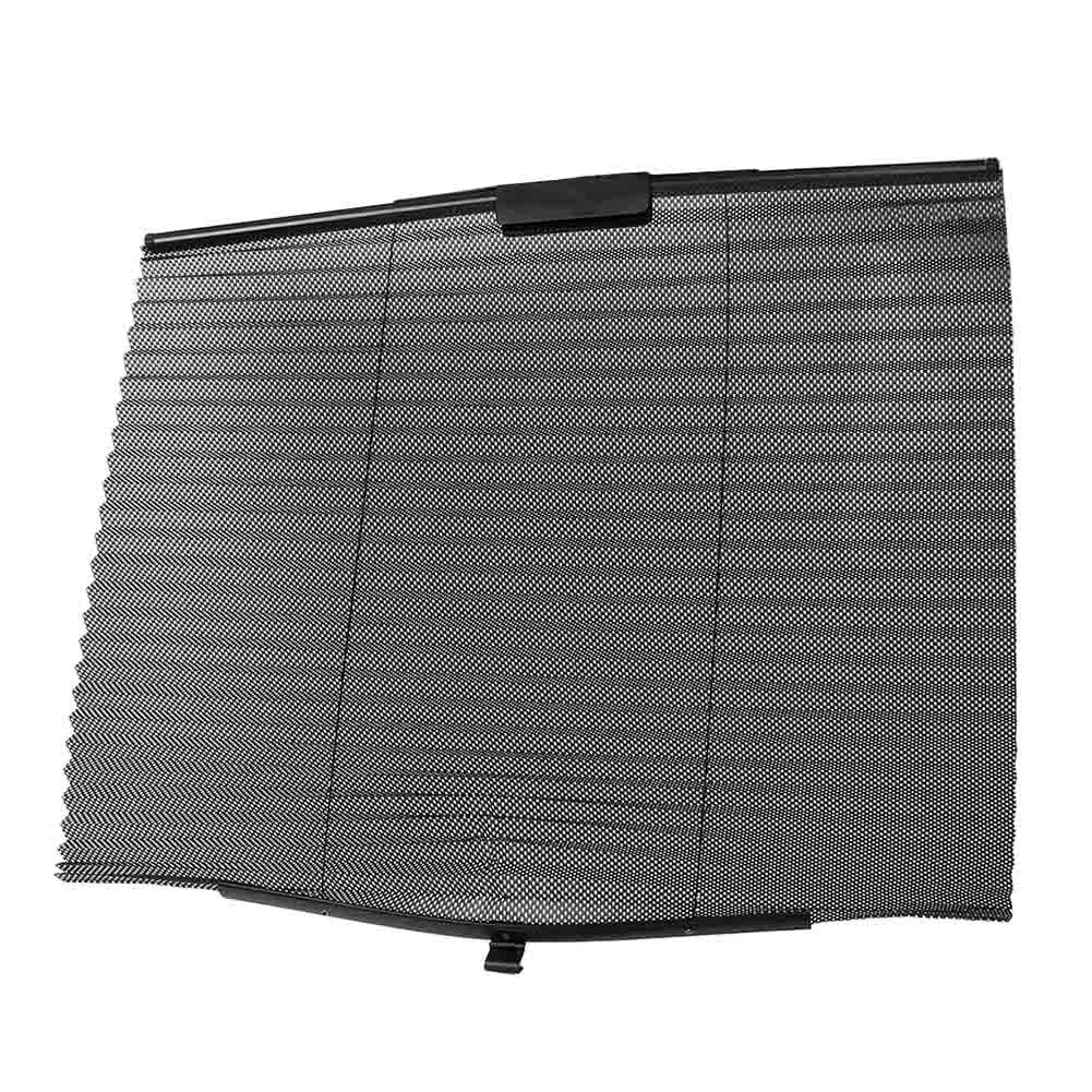 Black car side window sunshade and UV protection film, 57 cm universal
