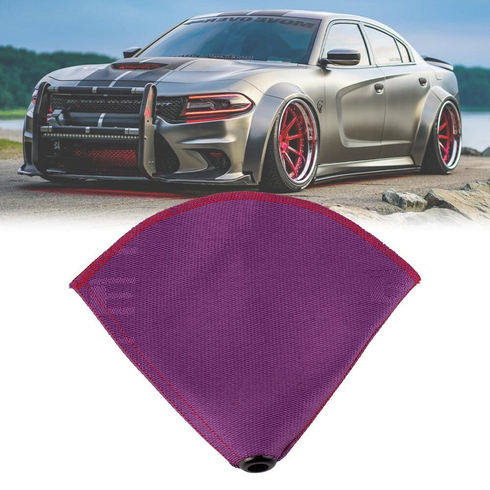 Fabric Shift Knob Shifter Boot Cover MT/AT for Accord Purple