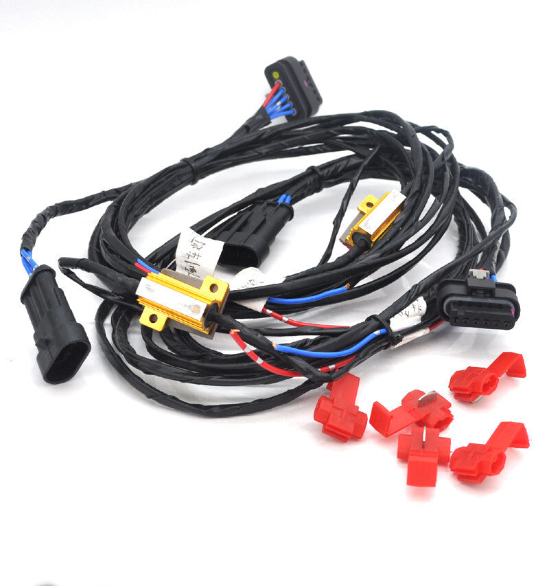 Retrofit facelift LCI Led Tail light cable adaptor for MASERATI GHIBLI 2014-2020