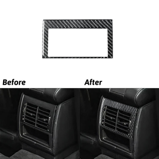 for BMW M5 E39 1998-2003 Carbon Fiber Intrior Rear Air Vent Outlet Cover Trim