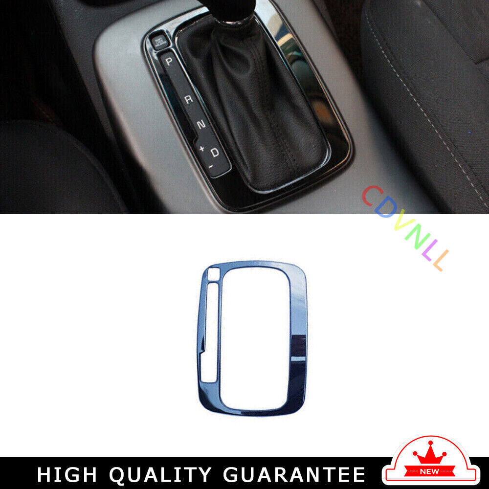 Car Inner Console Gear Shift Cover Trim Fit for Kia K3 Forte 2014-18 Black Steel