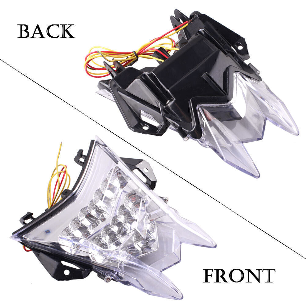 Clear LED Tail Light Turn Signal Lamp Fit for BMW S1000RR 2010-2015