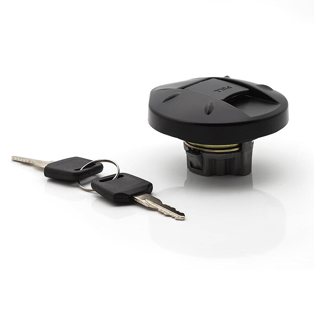 Fuel tank cap lock with 2 buttons, suitable for Yamaha XT660R and XT660X models (2004-2010, 2011-).