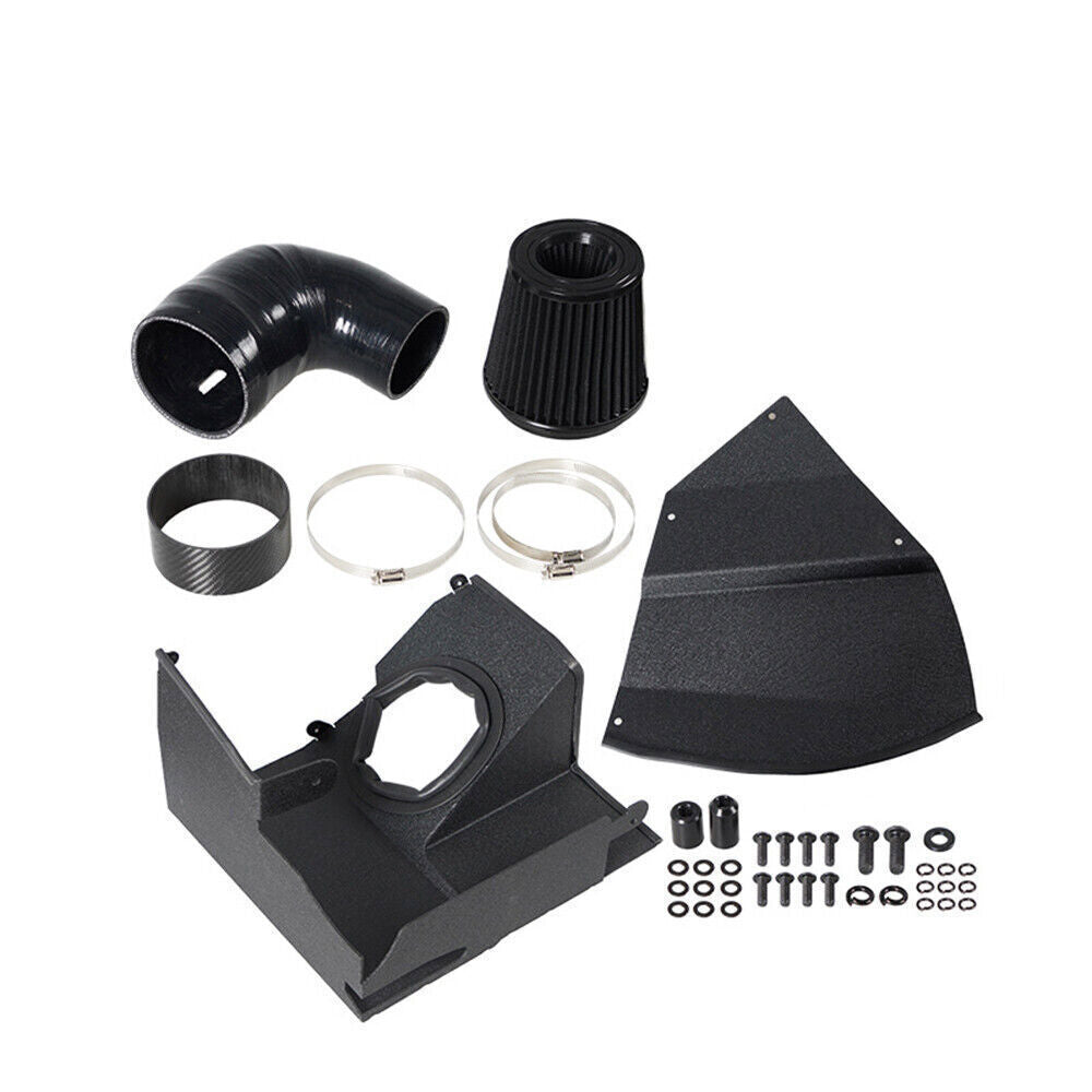 Black Cold Air Intake Kit for BMW 320I 330I G20 G21 2019-2022 Aluminum Alloy