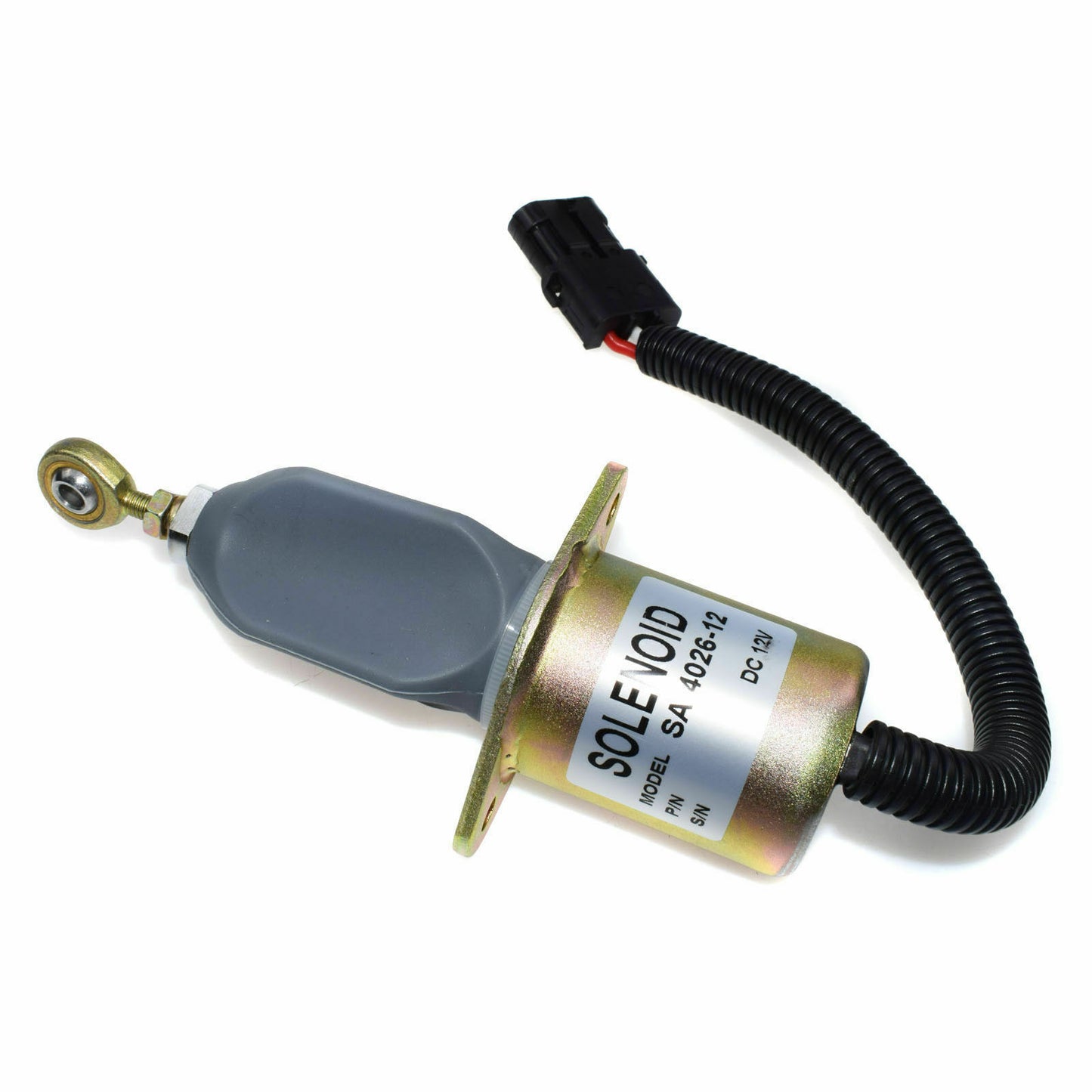 for Ford 5.9L 8.3L Diesel 2-1/2 bolt spacing New Fuel Shut Off Solenoid