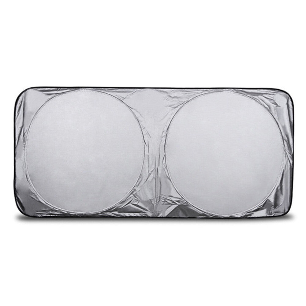 Universal Car Windshield Shade Sunshade Blocks Visor Protector 150X70CM M8E3