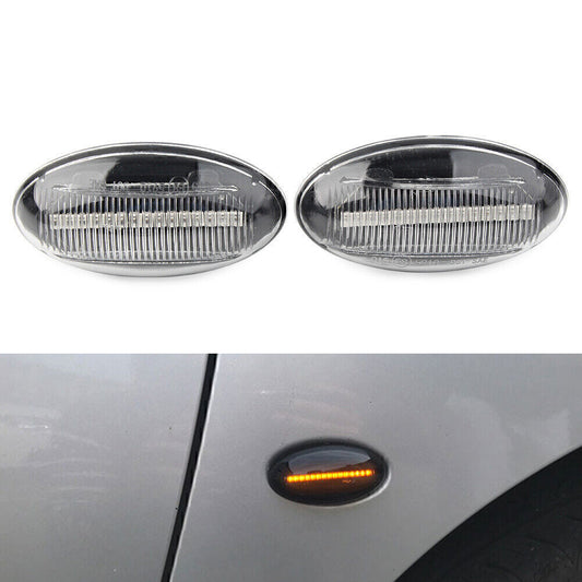 LED Dynamic Signal Clear Side Marker Light Fit for Peugeot 307 206 607 407 107