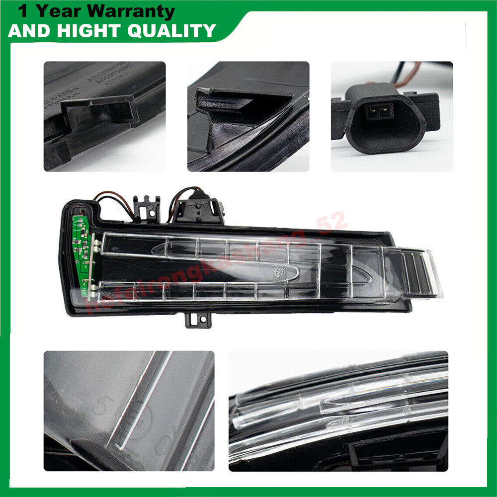 Passenger side mirror turn signals applicable to for Mercedes-Benz C200, E350, S400 2129067501