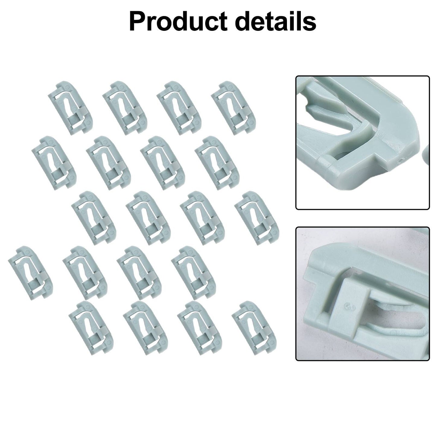 Easy Replacement 20 Clips for G Body Windshield  Rear For Window Trim Molding