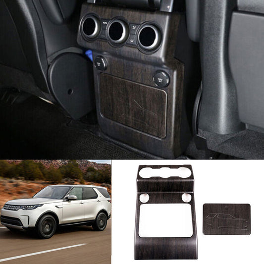 for Land Rover Discovery SHE 17-23 Anti-Kick Panel Rear Oak Wood Grain Air Ven