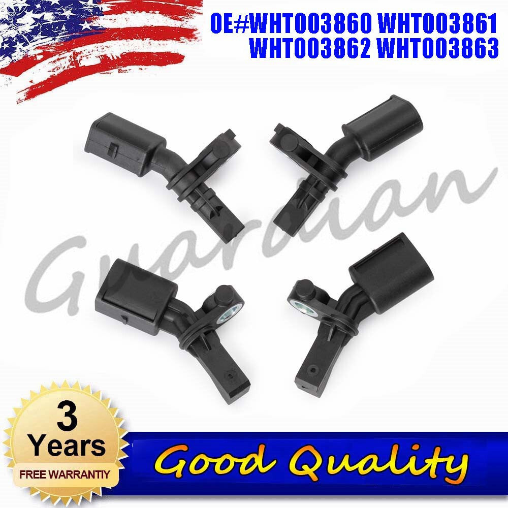 4-piece ABS wheel speed sensor kit for Audi A1 seats, Ibiza Blitz , Reference Style 2017